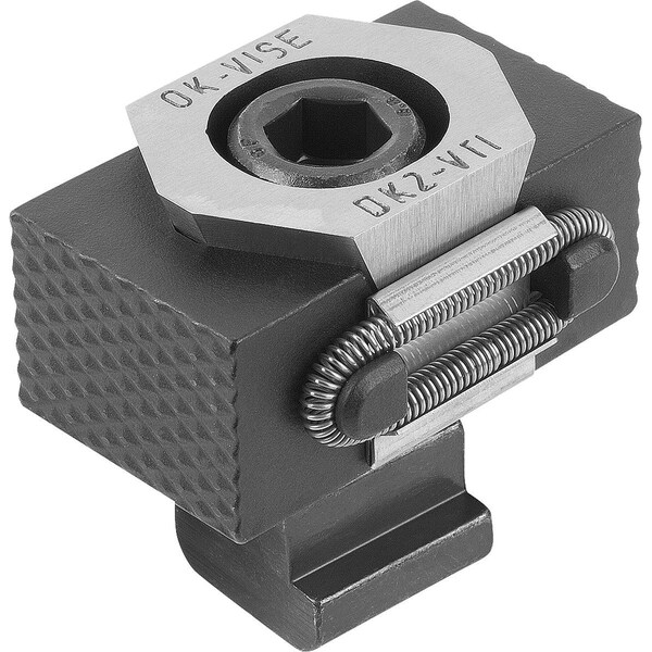 Kipp Wedge Clamp W Machining Allowance, B=56 For T-Slot G=18, Tool Steel Hardened K0041.1618 - main